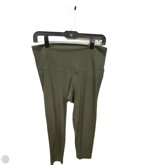 Athletic Leggings By Offline By Aerie In Green, Size: 16