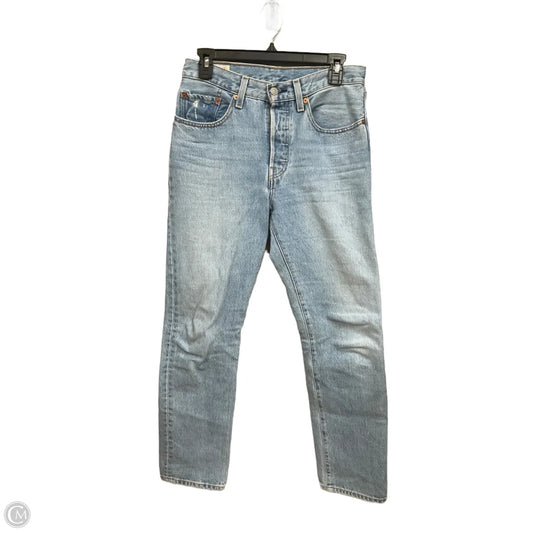 Jeans Straight By Levis In Blue Denim, Size: 2