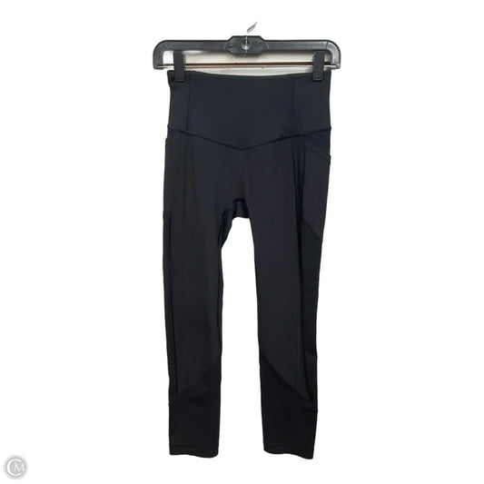 Athletic Leggings By Lululemon In Black, Size: S