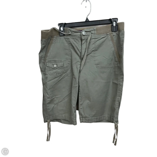 Shorts By Gloria Vanderbilt In Green, Size: 8