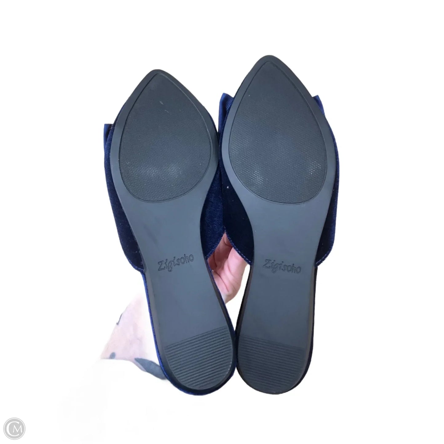 Shoes Flats By Zigi Soho In Navy, Size: 6