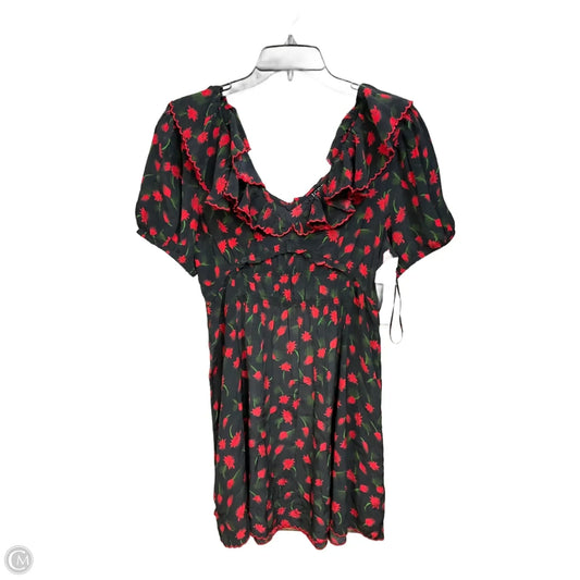 Dress Casual Short By J. Crew In Floral Print, Size: L