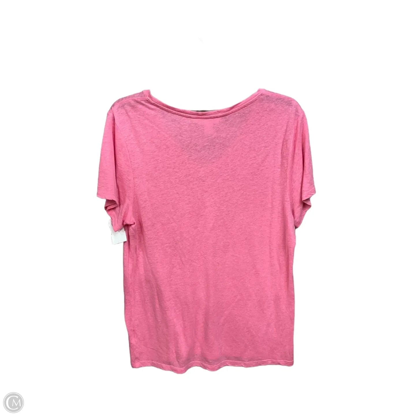 Athletic Top Short Sleeve By Athleta In Pink, Size: M