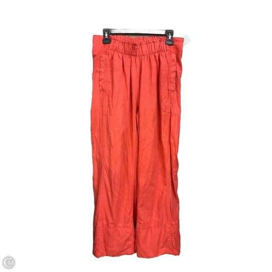 Pants Linen By Free People In Coral, Size: 4