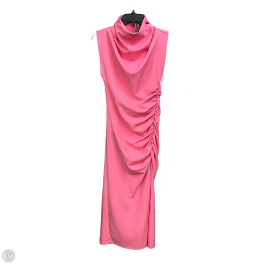 Dress Casual Maxi By Anthropologie In Pink, Size: S