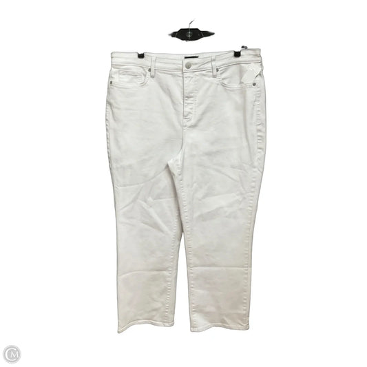 Pants Other By Clothes Mentor In White Denim, Size: 14