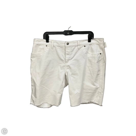 Shorts By Carve Designs In White, Size: 14