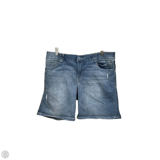 Shorts By Democracy In Blue Denim, Size: 14
