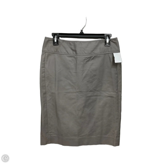 Skirt Midi By Gap In Grey, Size: 8