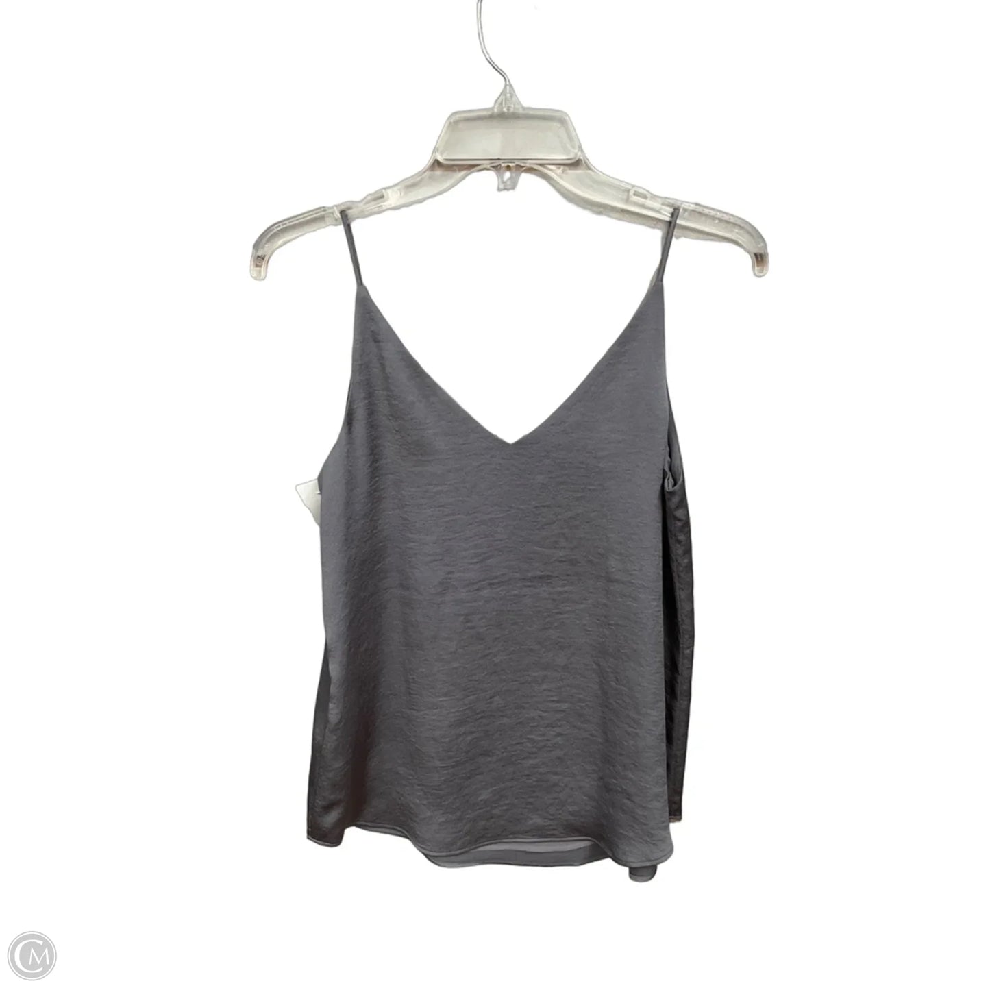 Top Sleeveless Basic By Express In Grey, Size: S