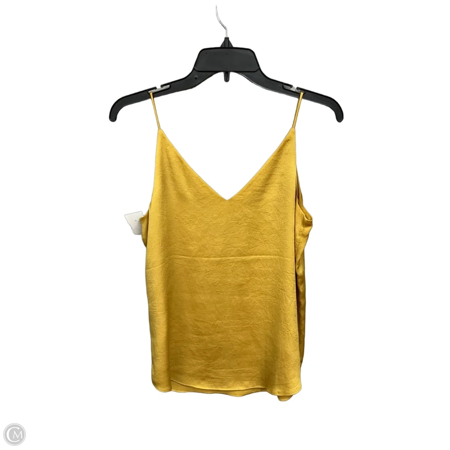 Top Sleeveless Basic By Express In Yellow, Size: S