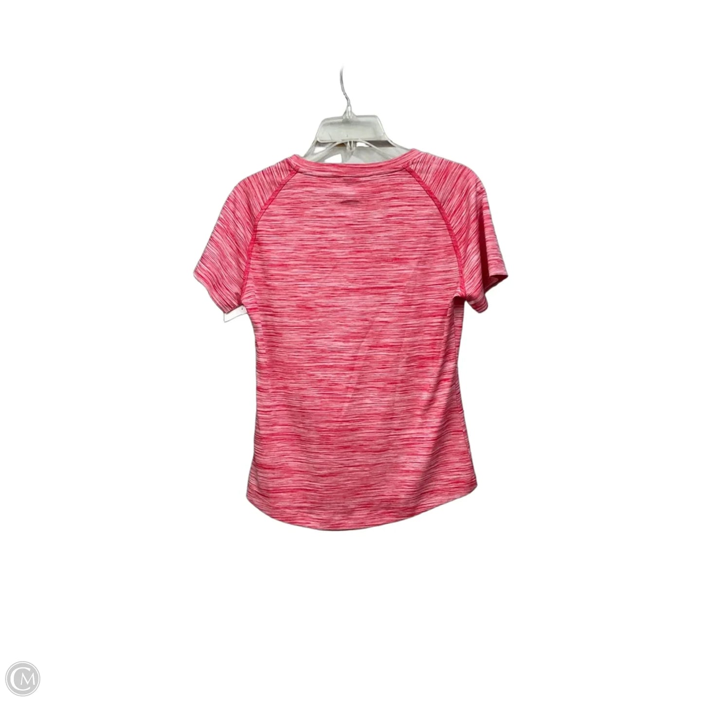 Athletic Top Short Sleeve By Adidas In Red, Size: S