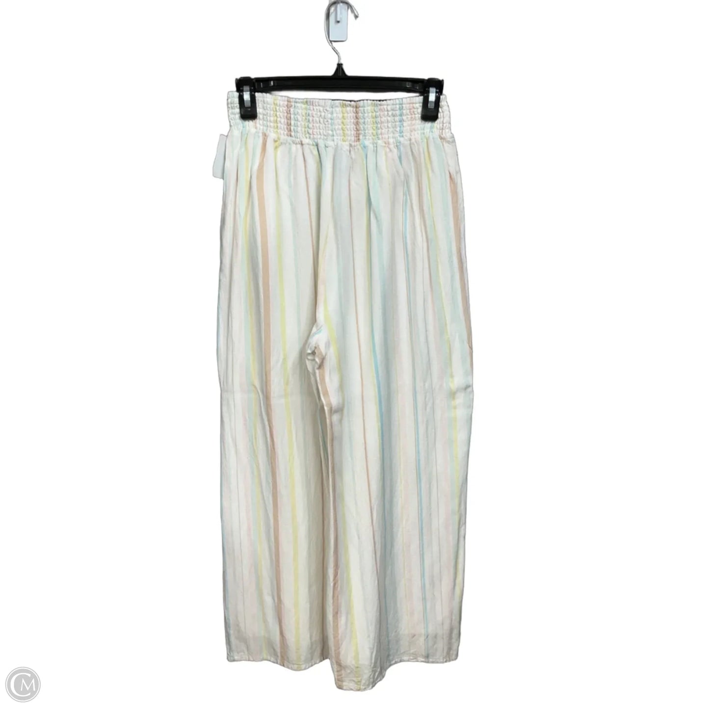 Pants Linen By Alya In Striped Pattern, Size: 8