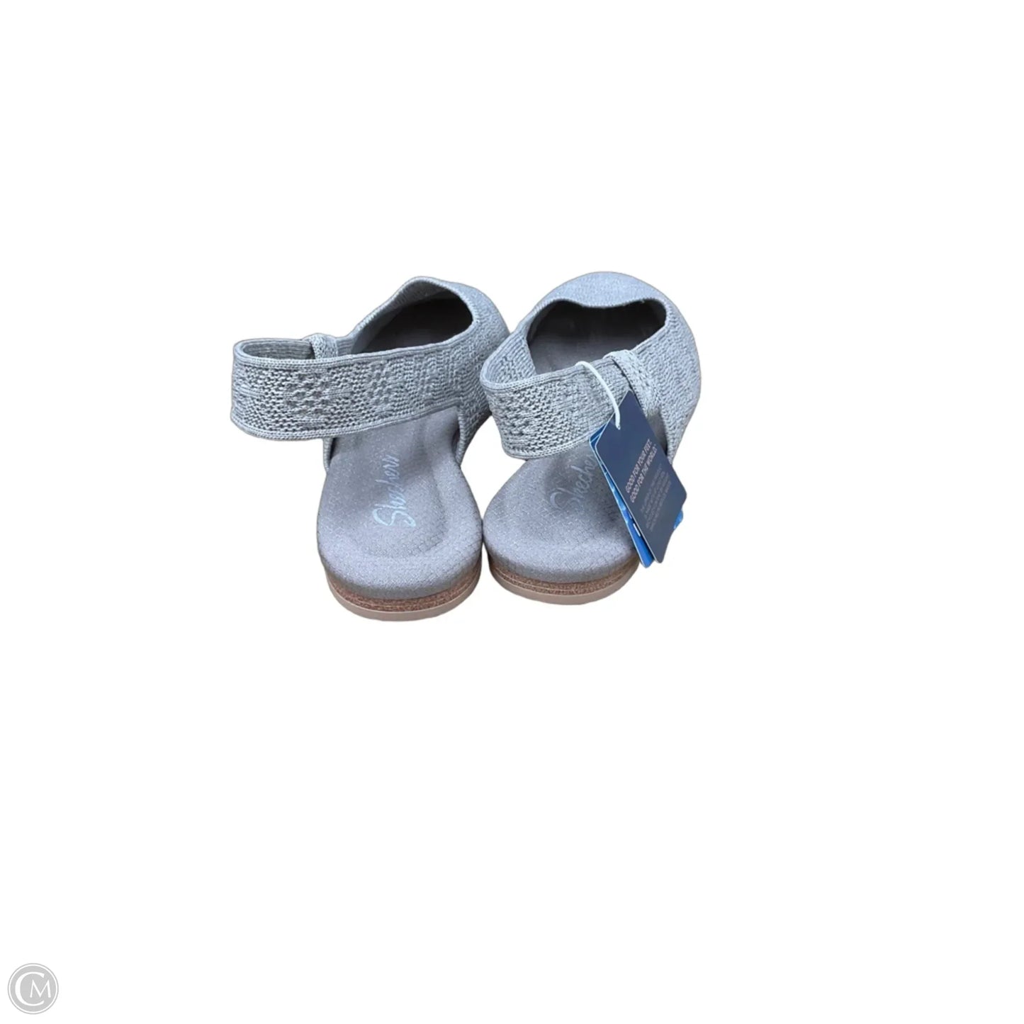 Shoes Flats By Skechers In Grey, Size: 9