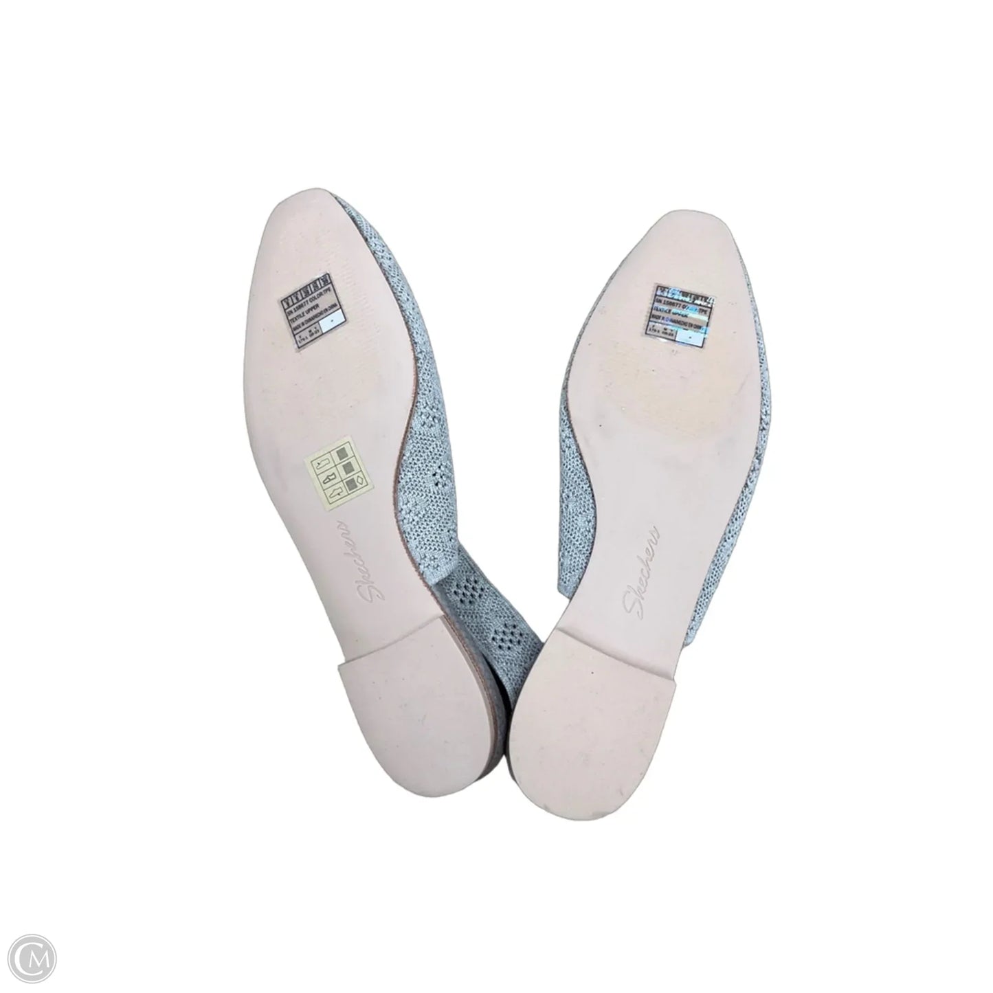 Shoes Flats By Skechers In Grey, Size: 9
