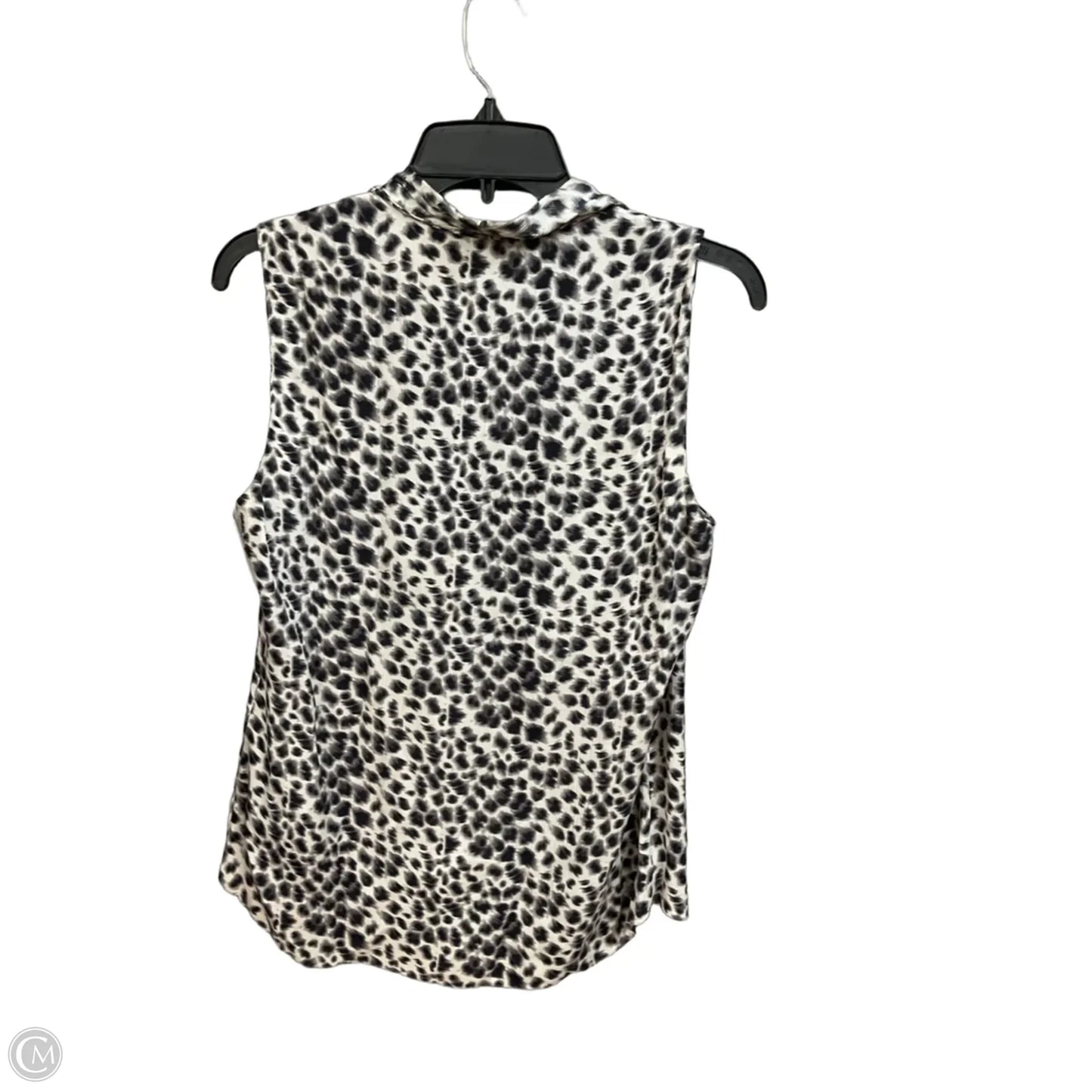 Top Sleeveless By Elie Tahari In Animal Print, Size: M