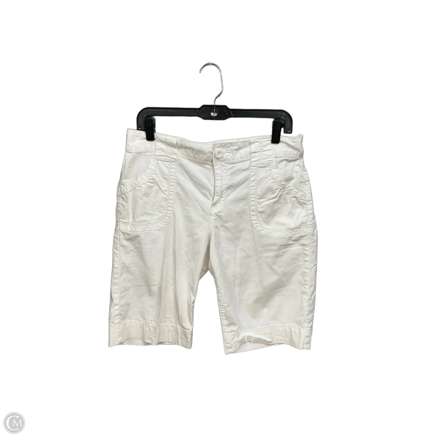 Shorts By Calvin Klein In White, Size: 14