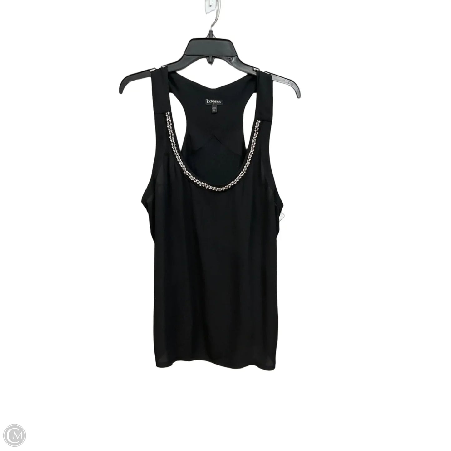 Top Sleeveless By Express In Black, Size: Xl