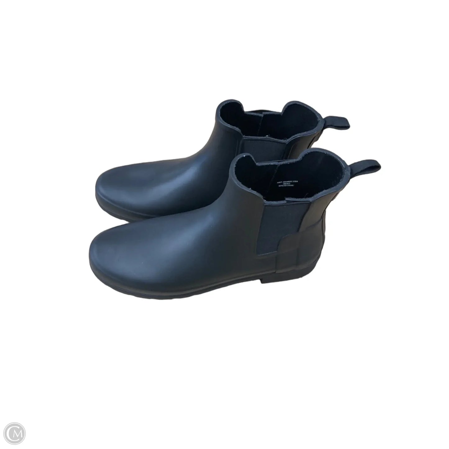 Boots Rain By Hunter In Black, Size: 9