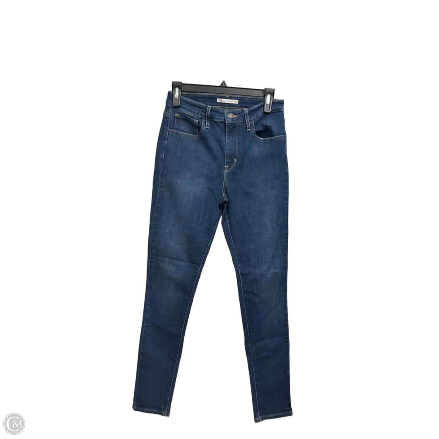 Jeans Skinny By Levis In Blue Denim, Size: 6