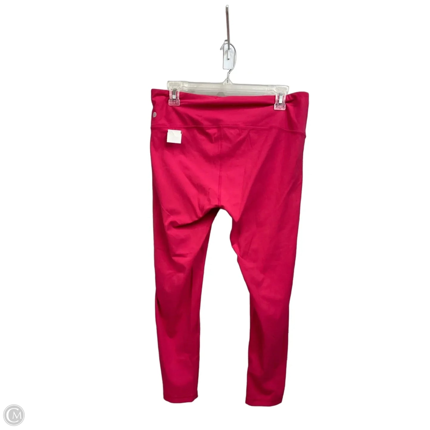 Athletic Leggings By Zella In Pink, Size: L