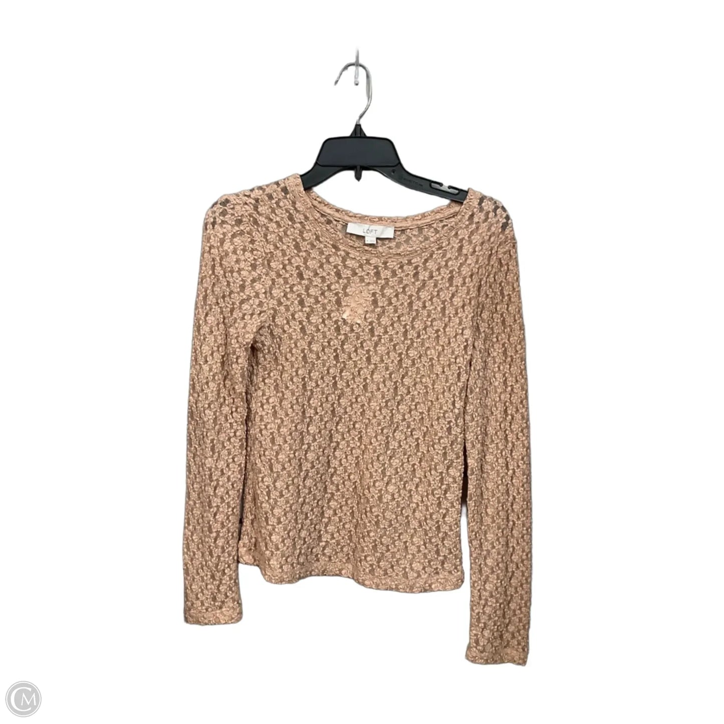 Top 2pc 3/4 Sleeve By Loft In Pink, Size: M