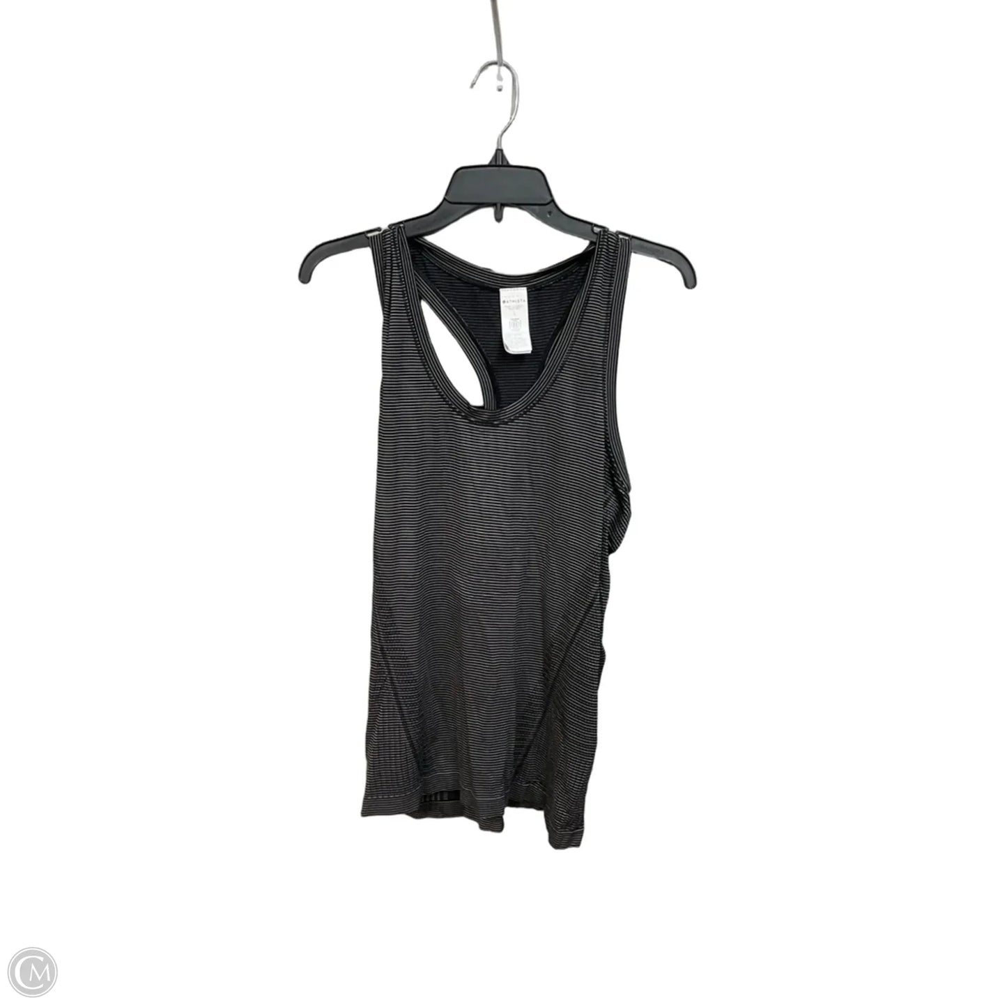 Athletic Tank Top By Athleta In Striped Pattern, Size: L