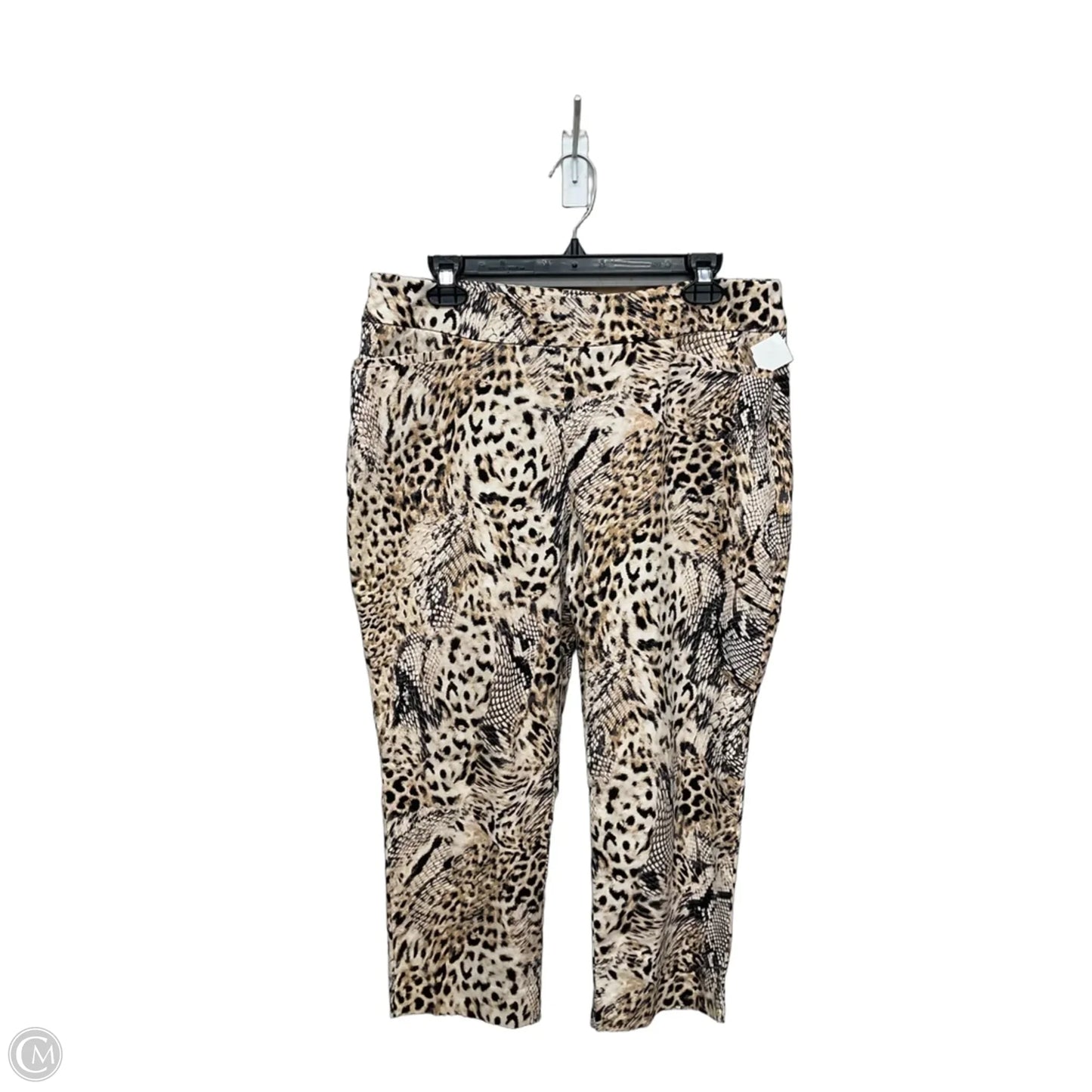 Pants Dress By Chicos In Animal Print, Size: 12p