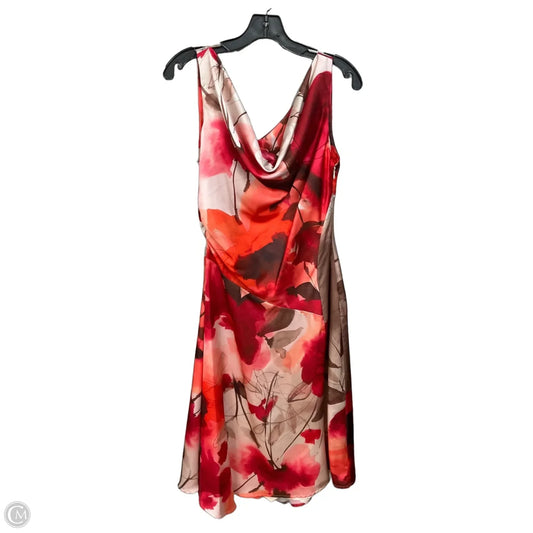 Dress Casual Midi By Donna Karan In Multi-colored, Size: S