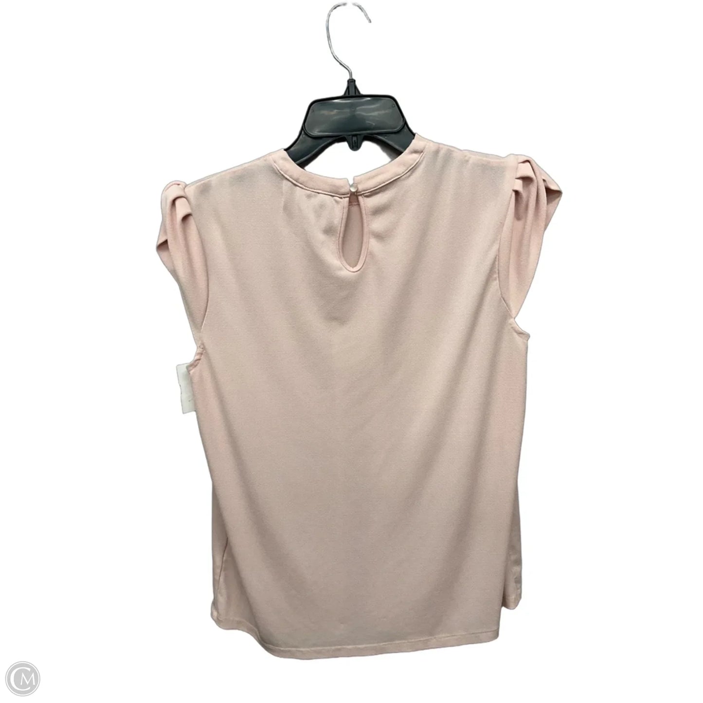 Top Short Sleeve By Elle In Pink, Size: S