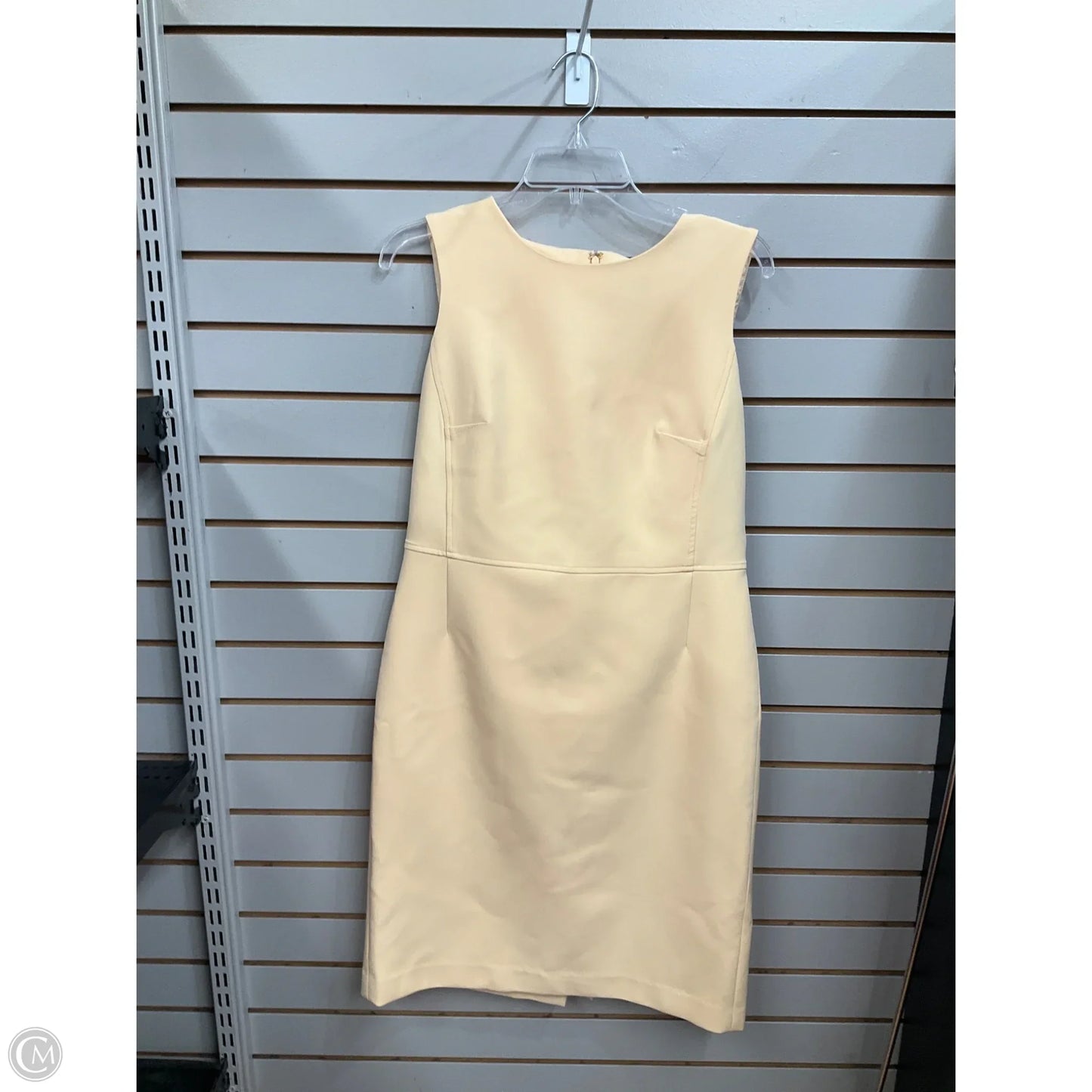 Dress Casual Short By Anne Klein In Yellow, Size: S