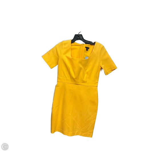 Dress Casual Short By Ann Taylor In Yellow, Size: Xs