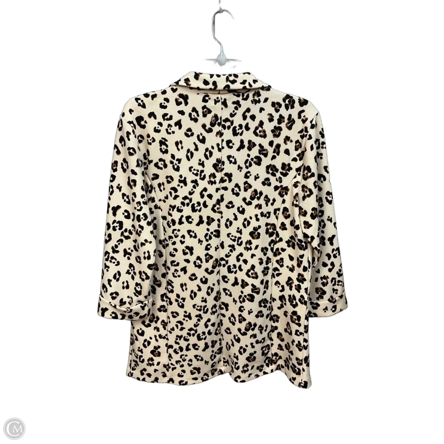 Blazer By Maurices In Animal Print, Size: L