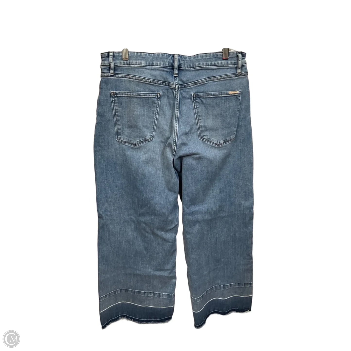 Jeans Wide Leg By White House Black Market In Blue Denim, Size: 12