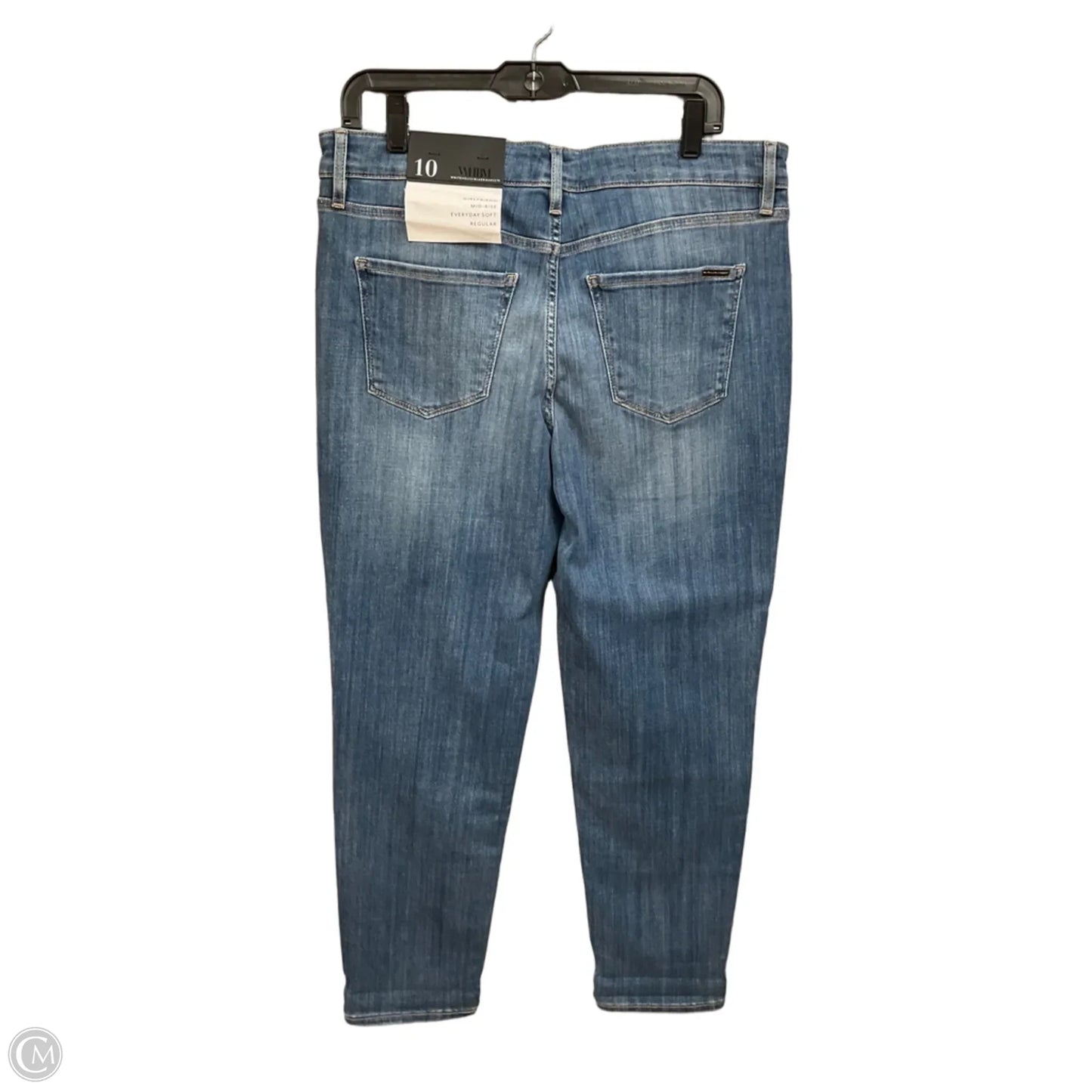 Jeans Skinny By White House Black Market In Blue Denim, Size: 14