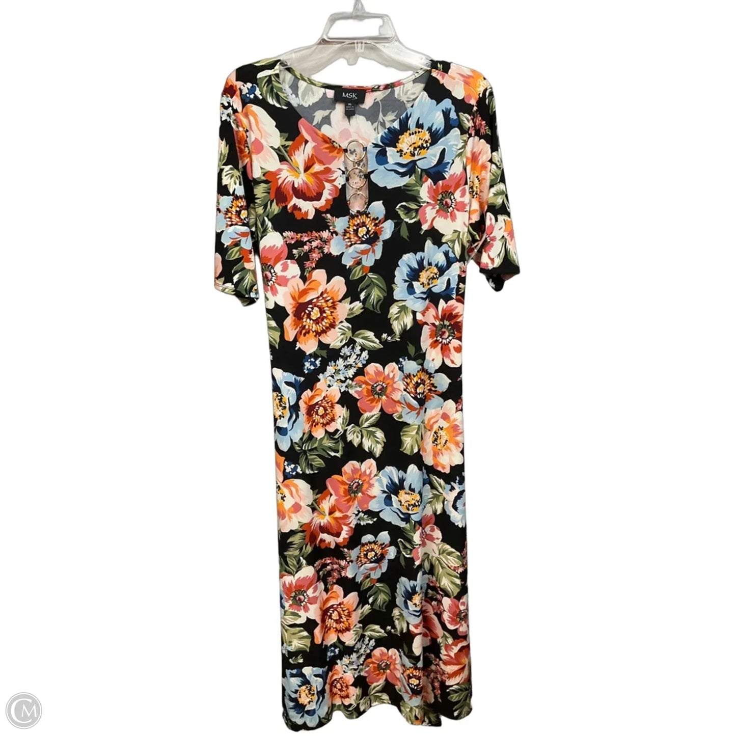 Dress Casual Maxi By Msk In Floral Print, Size: Xl