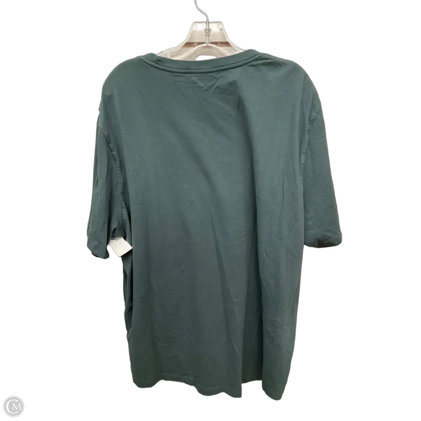 Top Short Sleeve Basic By Old Navy In Green, Size: Xxl
