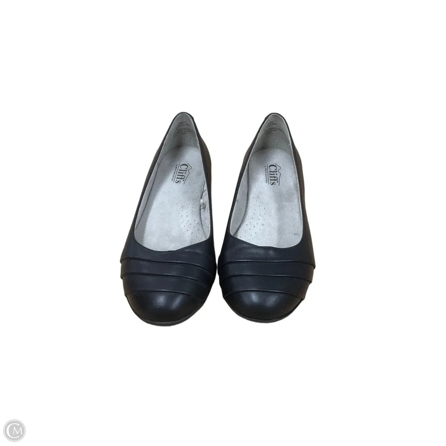 Shoes Flats By Clothes Mentor In Black, Size: 8.5