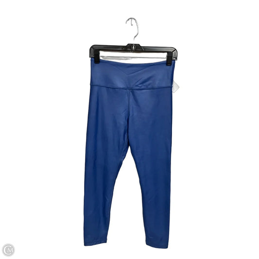 Athletic Leggings By Zyia In Blue, Size: M