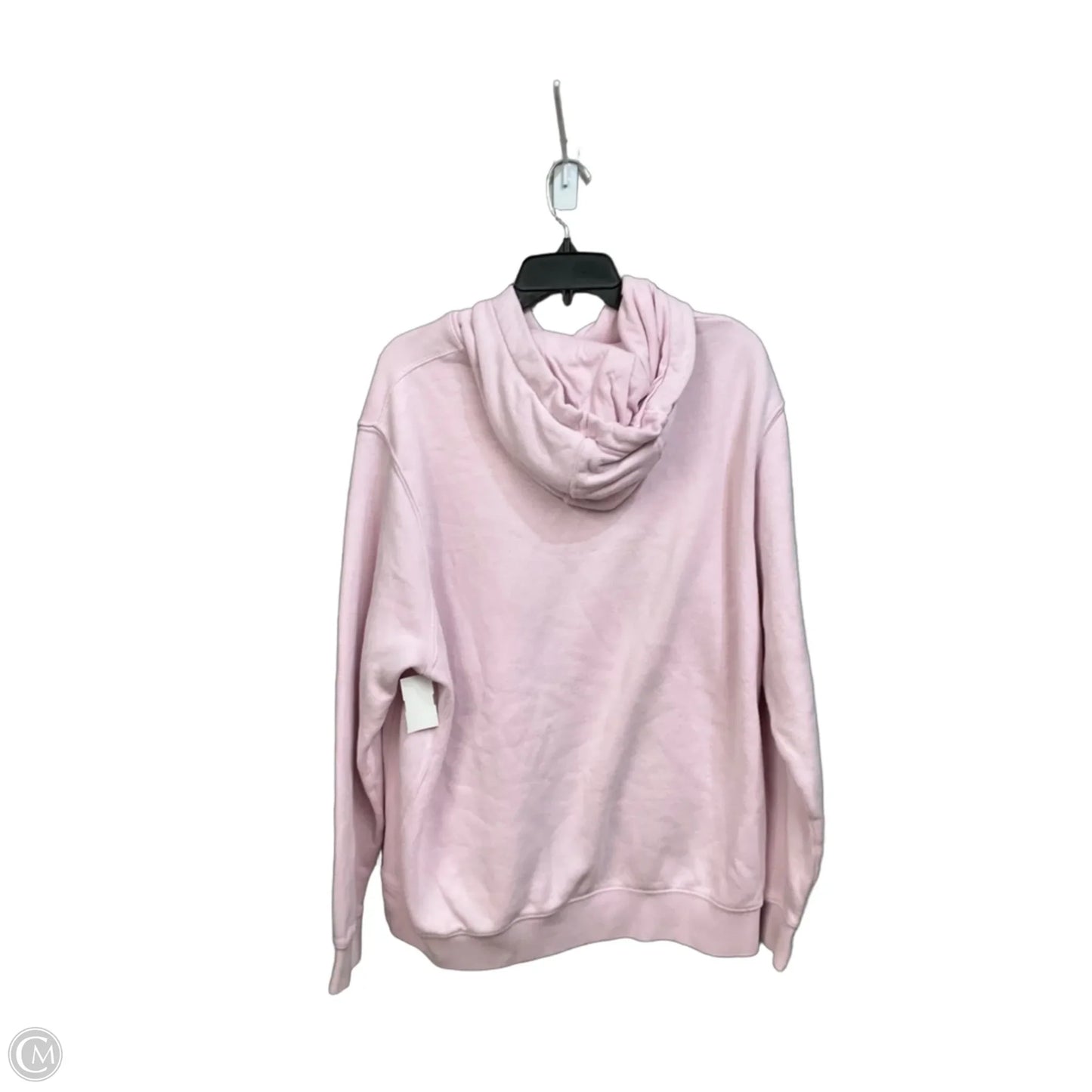 Athletic Sweatshirt Hoodie By Nike Apparel In Pink, Size: Xl