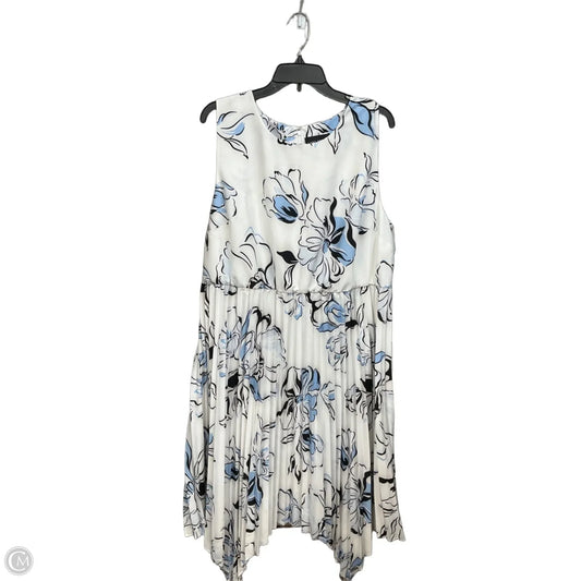 Dress Casual Midi By Lane Bryant In Floral Print, Size: Xxl