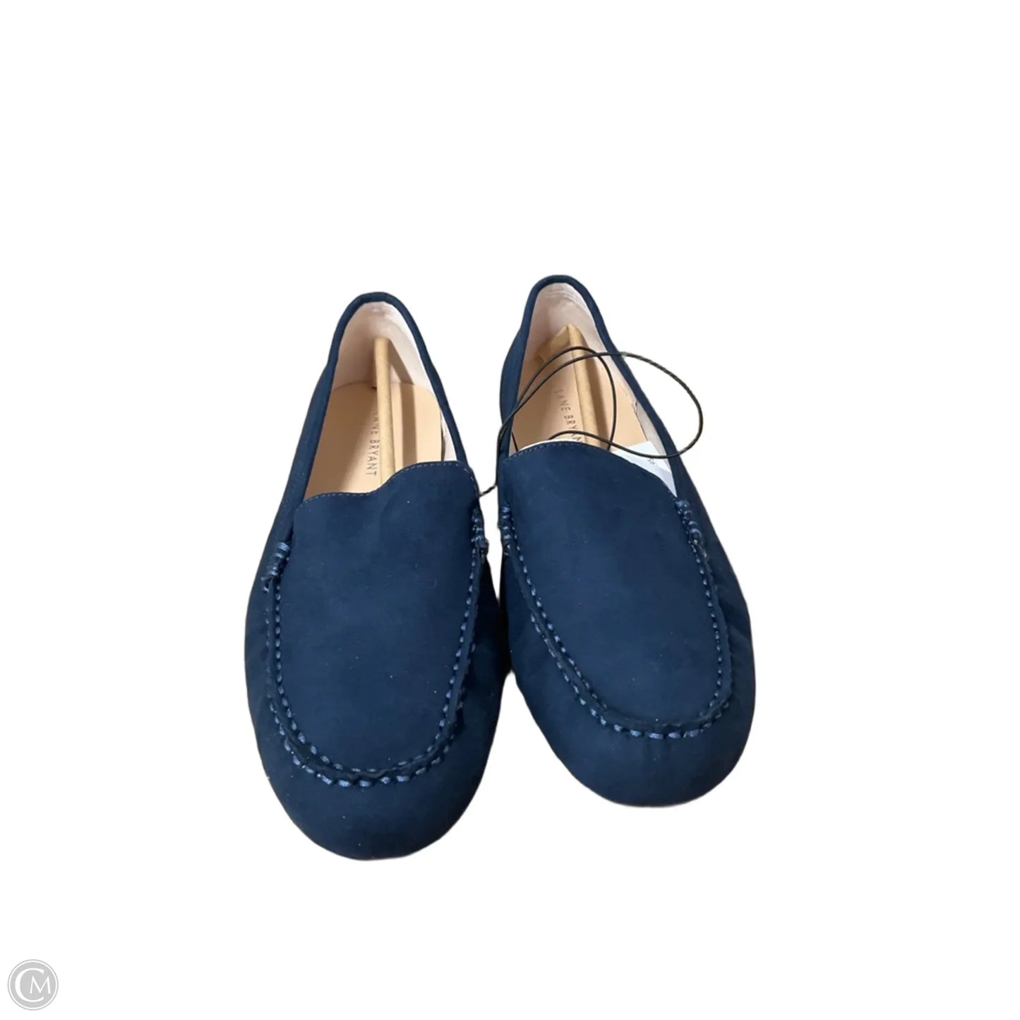 Shoes Flats By Lane Bryant In Navy, Size: 8
