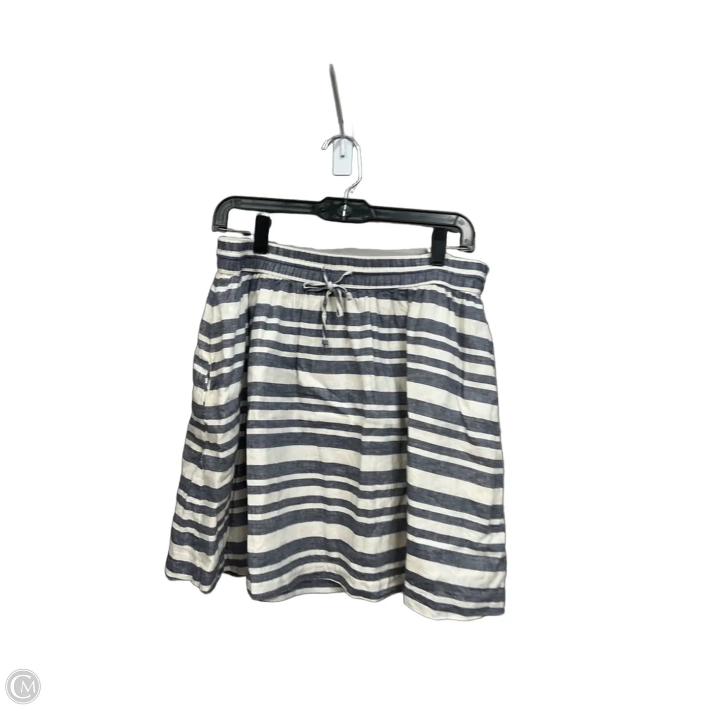 Skirt Mini & Short By Gap In Striped Pattern, Size: 8