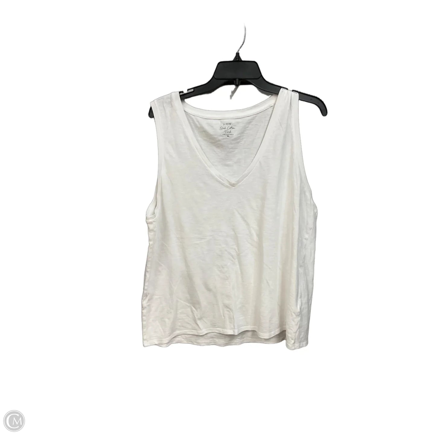 Tank Top By J. Crew In White, Size: Xl