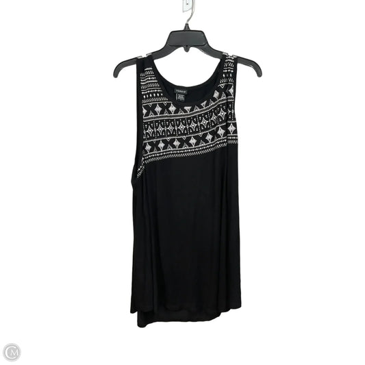 Tunic Sleeveless By Torrid In Black & White, Size: 3x