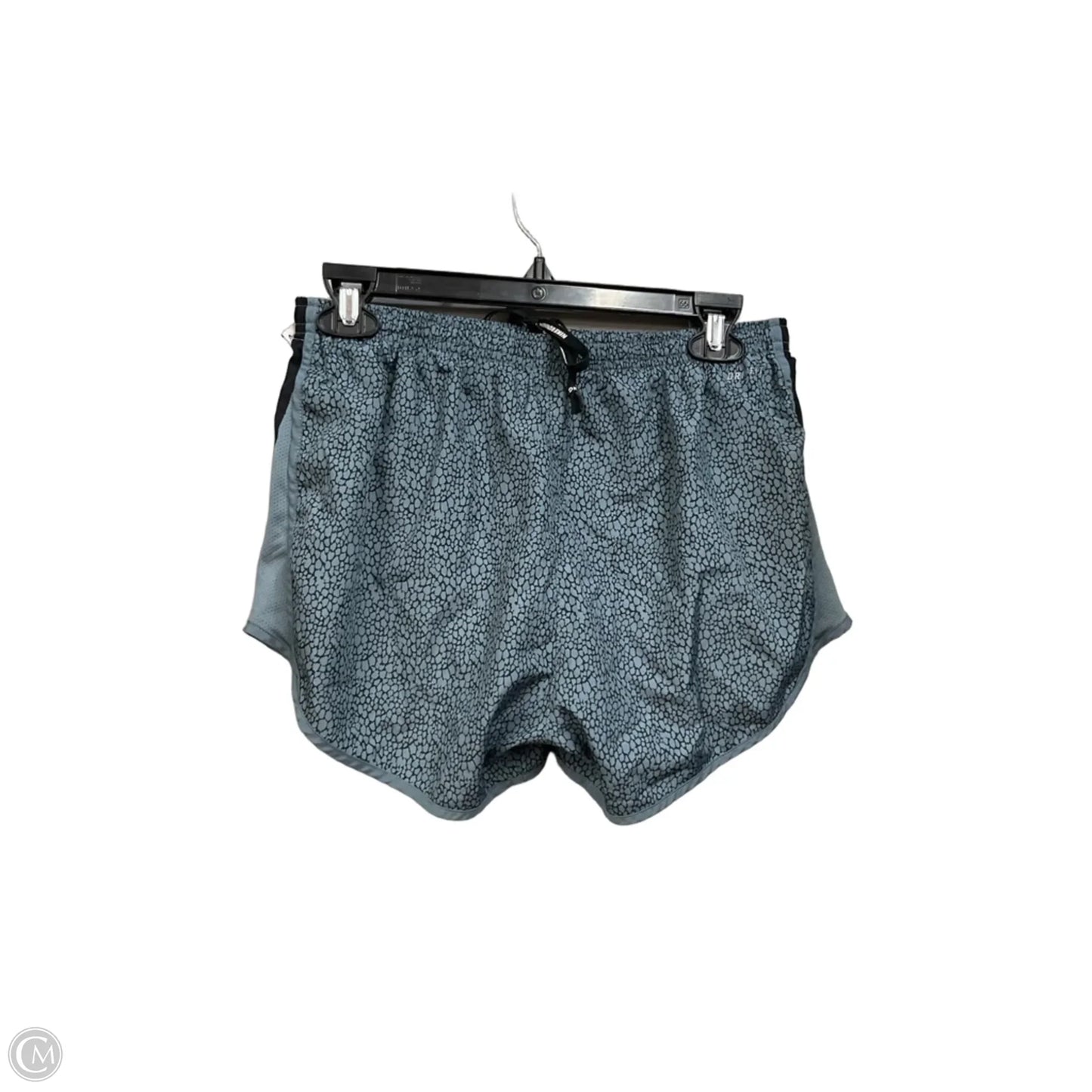Athletic Shorts By Nike Apparel In Black & Blue, Size: M