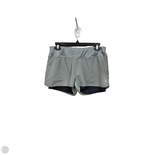 Athletic Shorts By Mpg In Green & Grey, Size: M