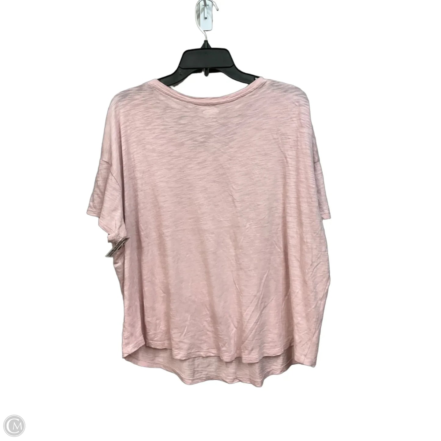 Top Short Sleeve Basic By Old Navy In Pink, Size: Xl