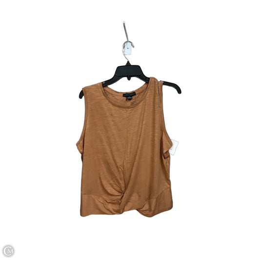 Top Sleeveless By Sanctuary In Tan, Size: Xl