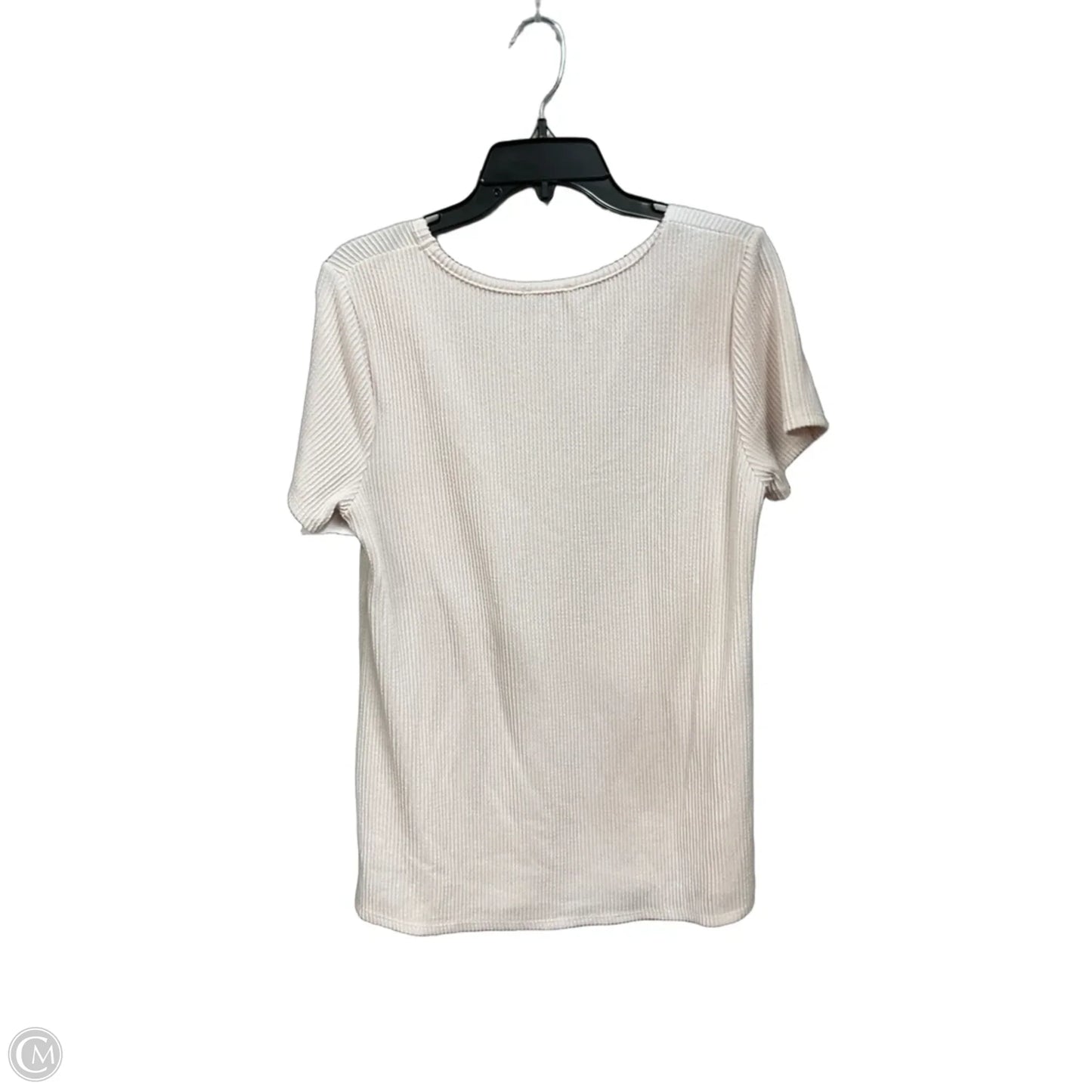 Top Short Sleeve By Betseys Boutique Shop In Pink, Size: L